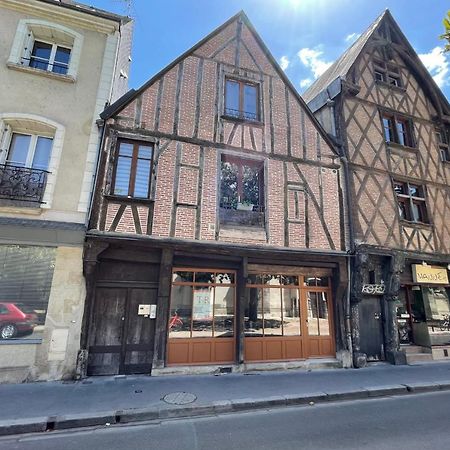 Le Chambord Beautiful Half-Timbered House With Terrace Daire Tours Dış mekan fotoğraf