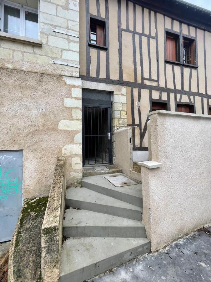 Le Chambord Beautiful Half-Timbered House With Terrace Daire Tours Dış mekan fotoğraf