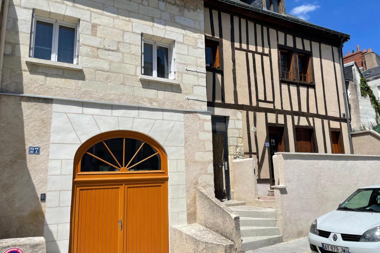 Le Chambord Beautiful Half-Timbered House With Terrace Daire Tours Dış mekan fotoğraf